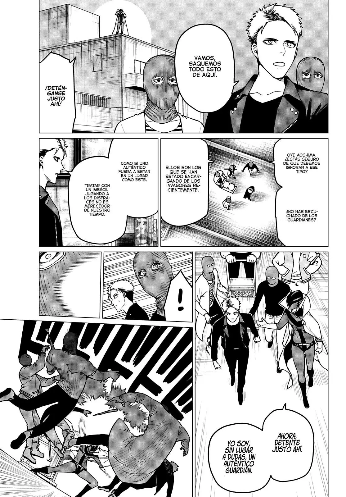 Sentai Daishikkaku capítulo 47, página 10