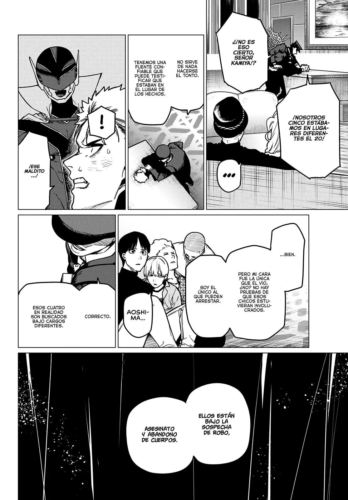 Sentai Daishikkaku capítulo 48, página 3