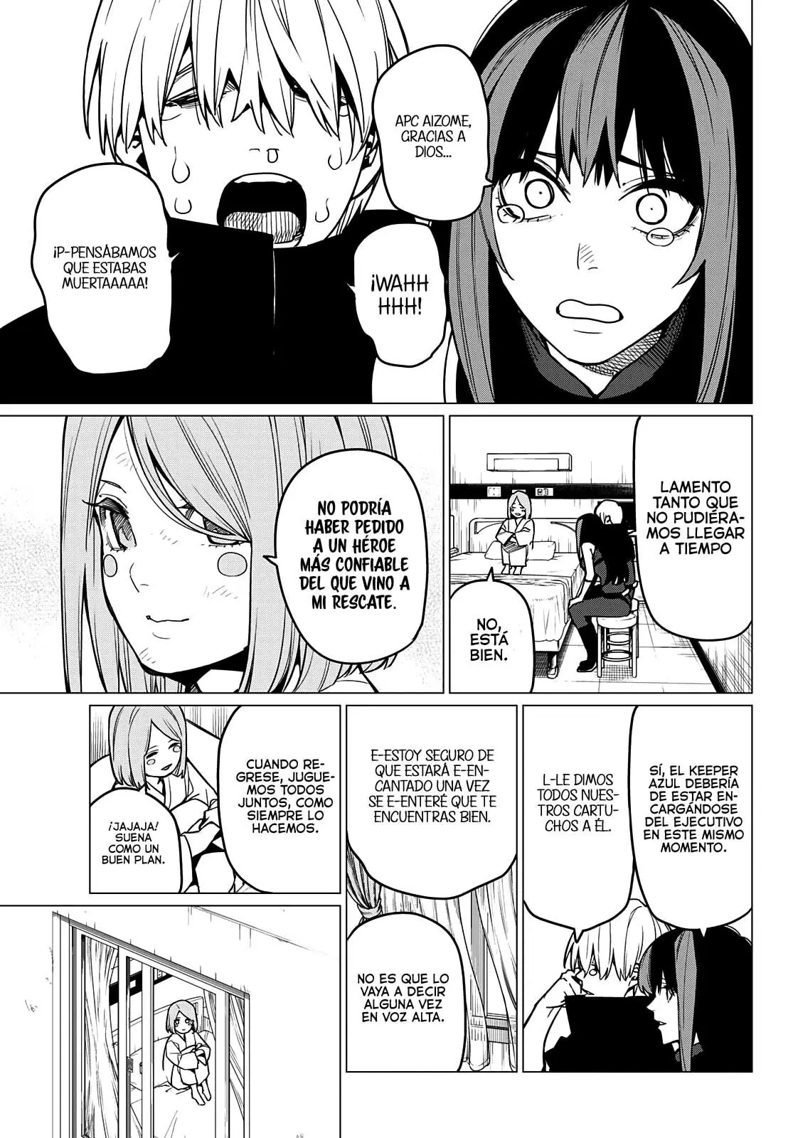 Sentai Daishikkaku capítulo 48, página 16