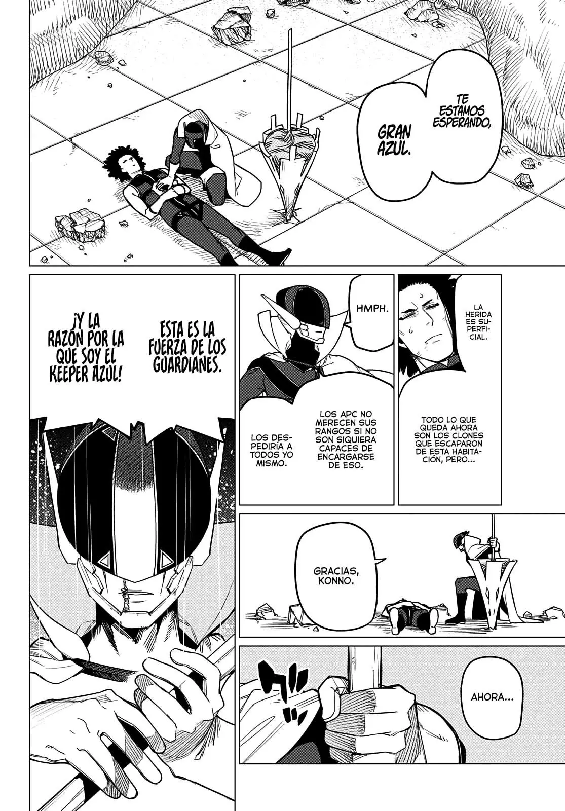 Sentai Daishikkaku capítulo 48, página 17