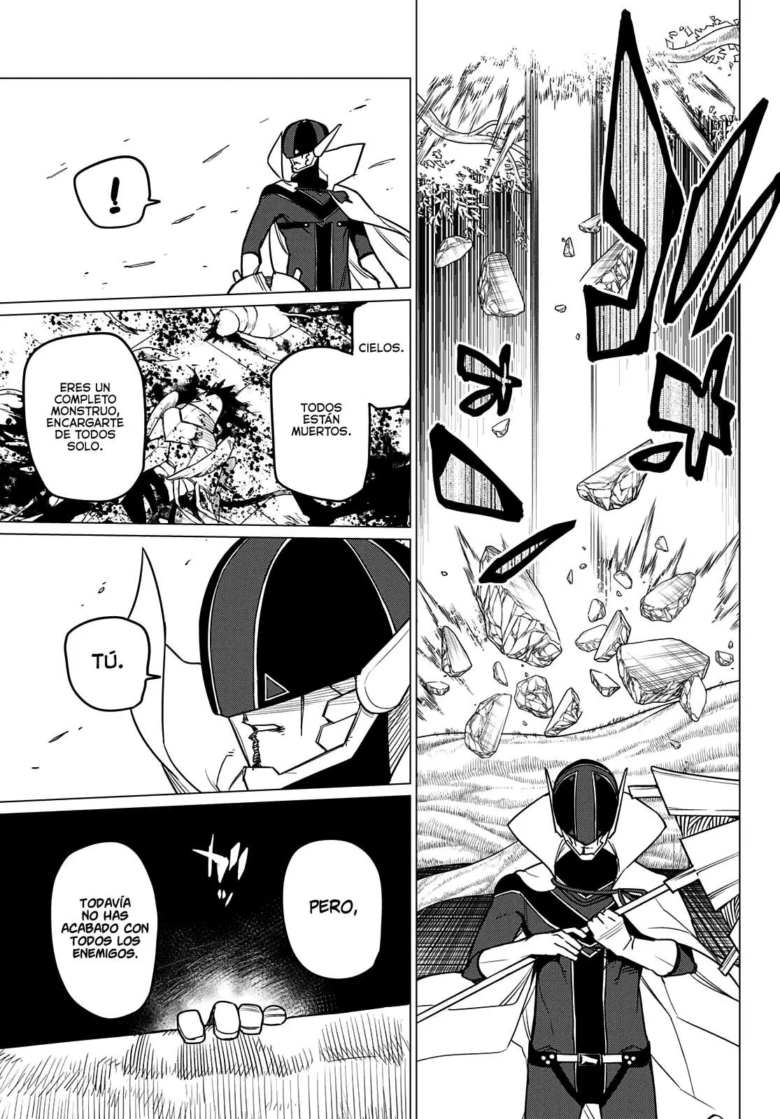Sentai Daishikkaku capítulo 48, página 18