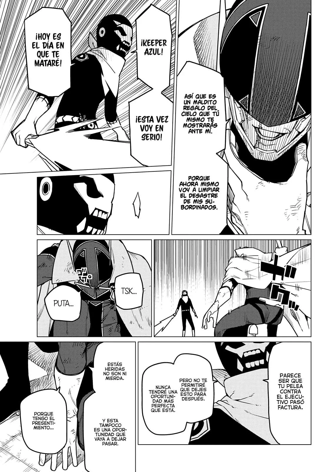 Sentai Daishikkaku capítulo 49, página 4