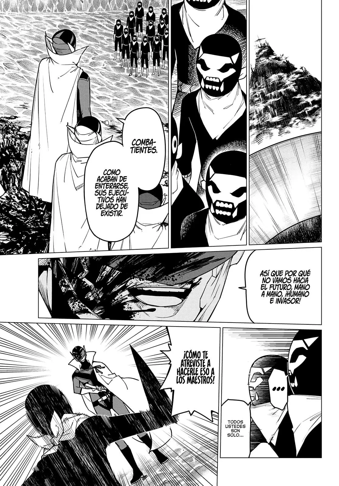 Sentai Daishikkaku capítulo 49, página 10
