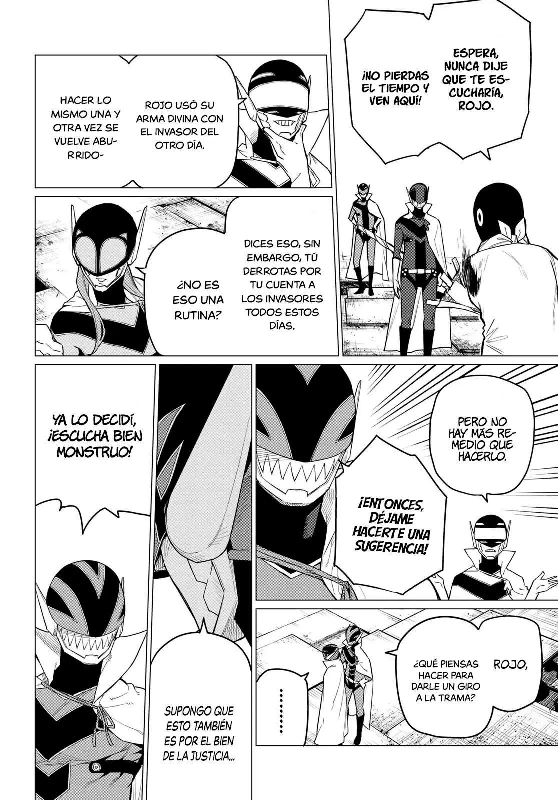 Sentai Daishikkaku capítulo 5, página 17