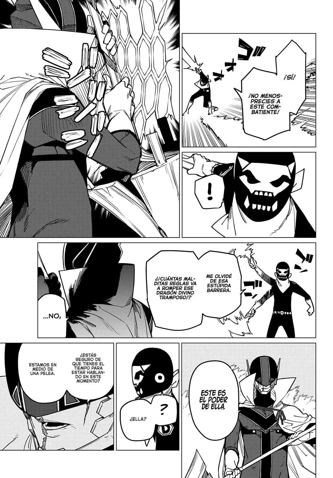 Sentai Daishikkaku capítulo 50, página 8