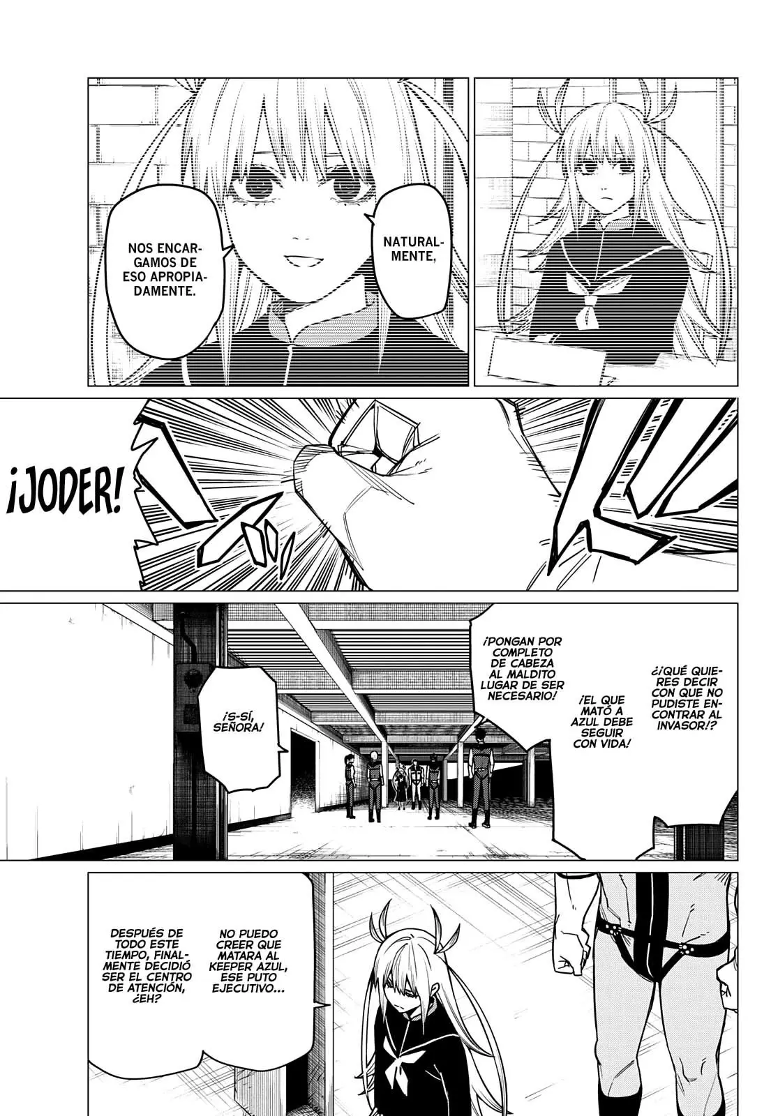 Sentai Daishikkaku capítulo 51, página 8