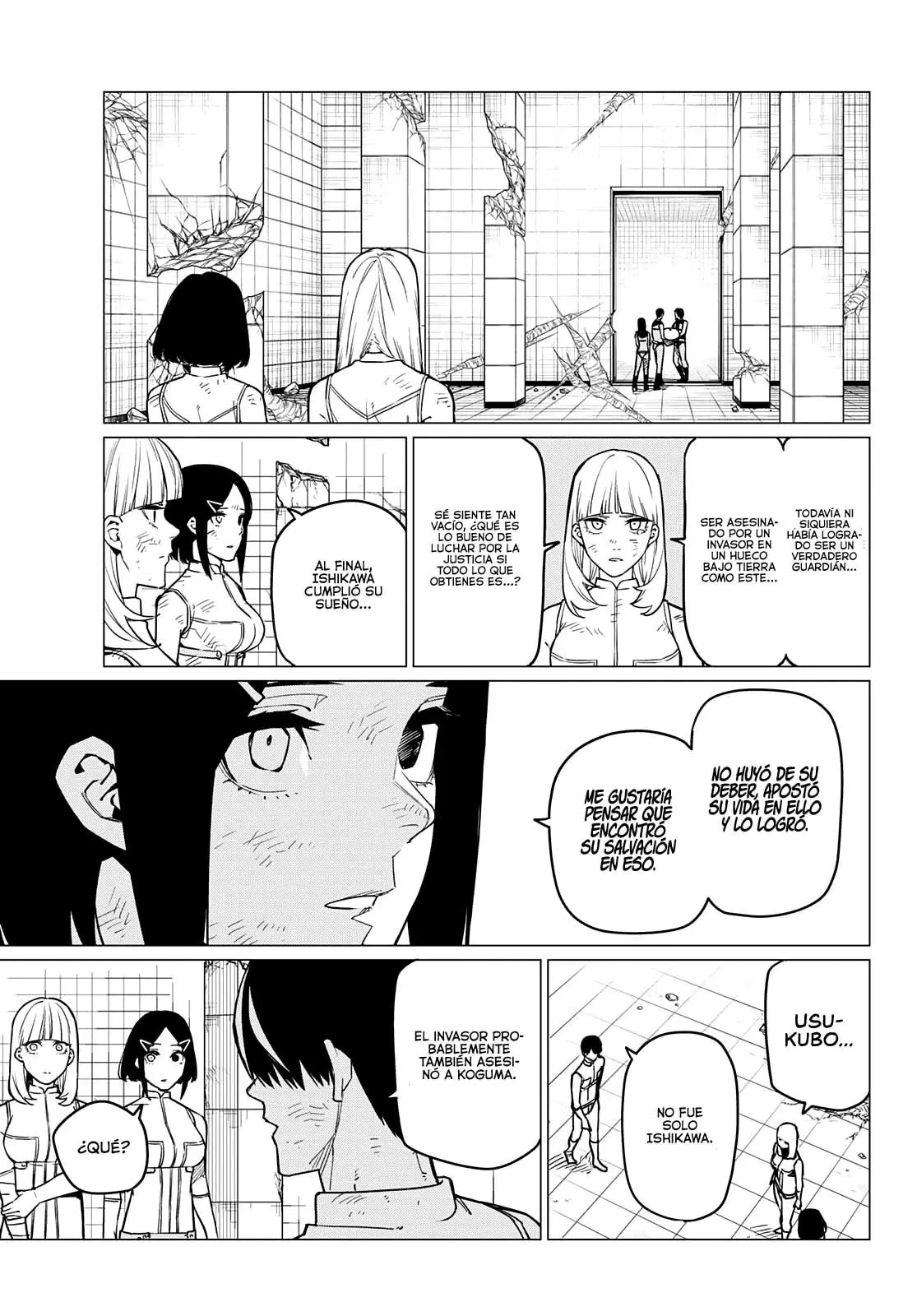 Sentai Daishikkaku capítulo 51, página 10