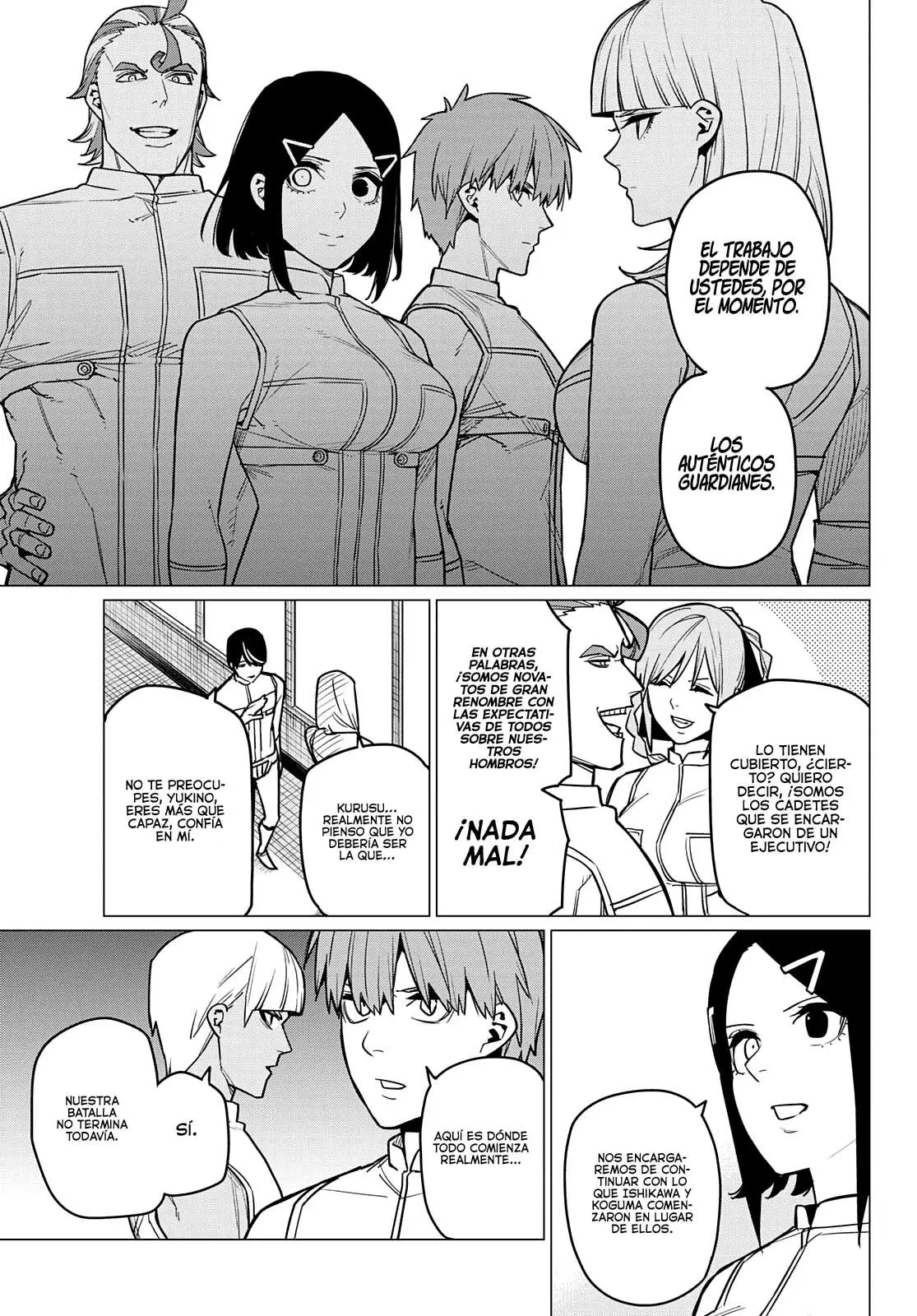 Sentai Daishikkaku capítulo 51, página 14