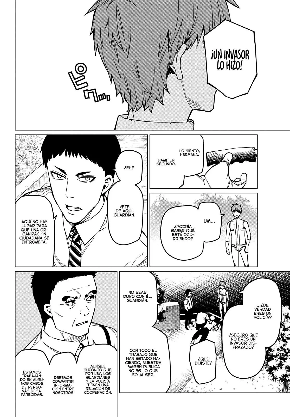 Sentai Daishikkaku capítulo 52, página 8