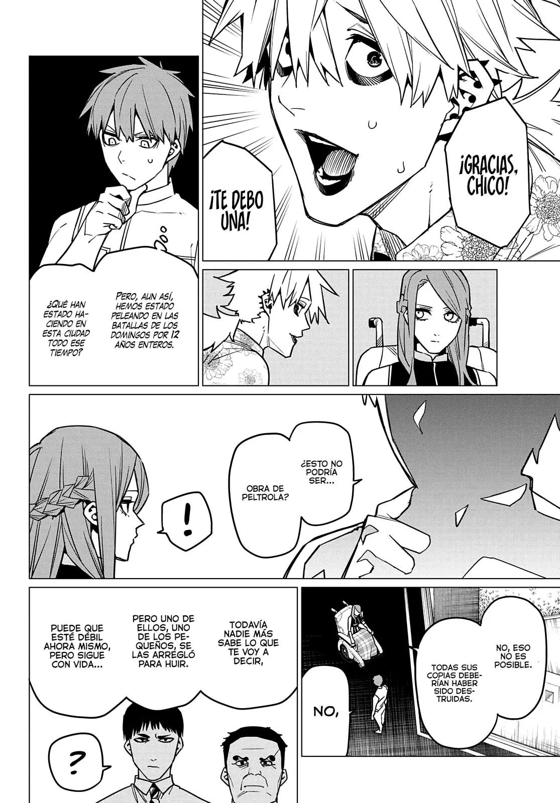Sentai Daishikkaku capítulo 52, página 12
