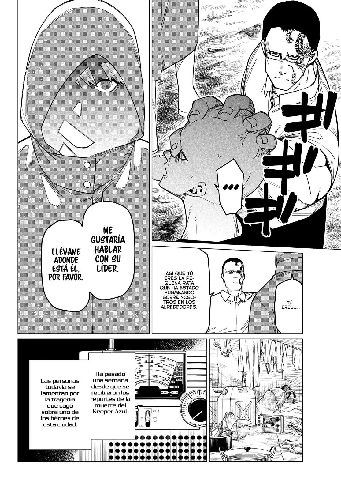 Sentai Daishikkaku capítulo 53, página 4