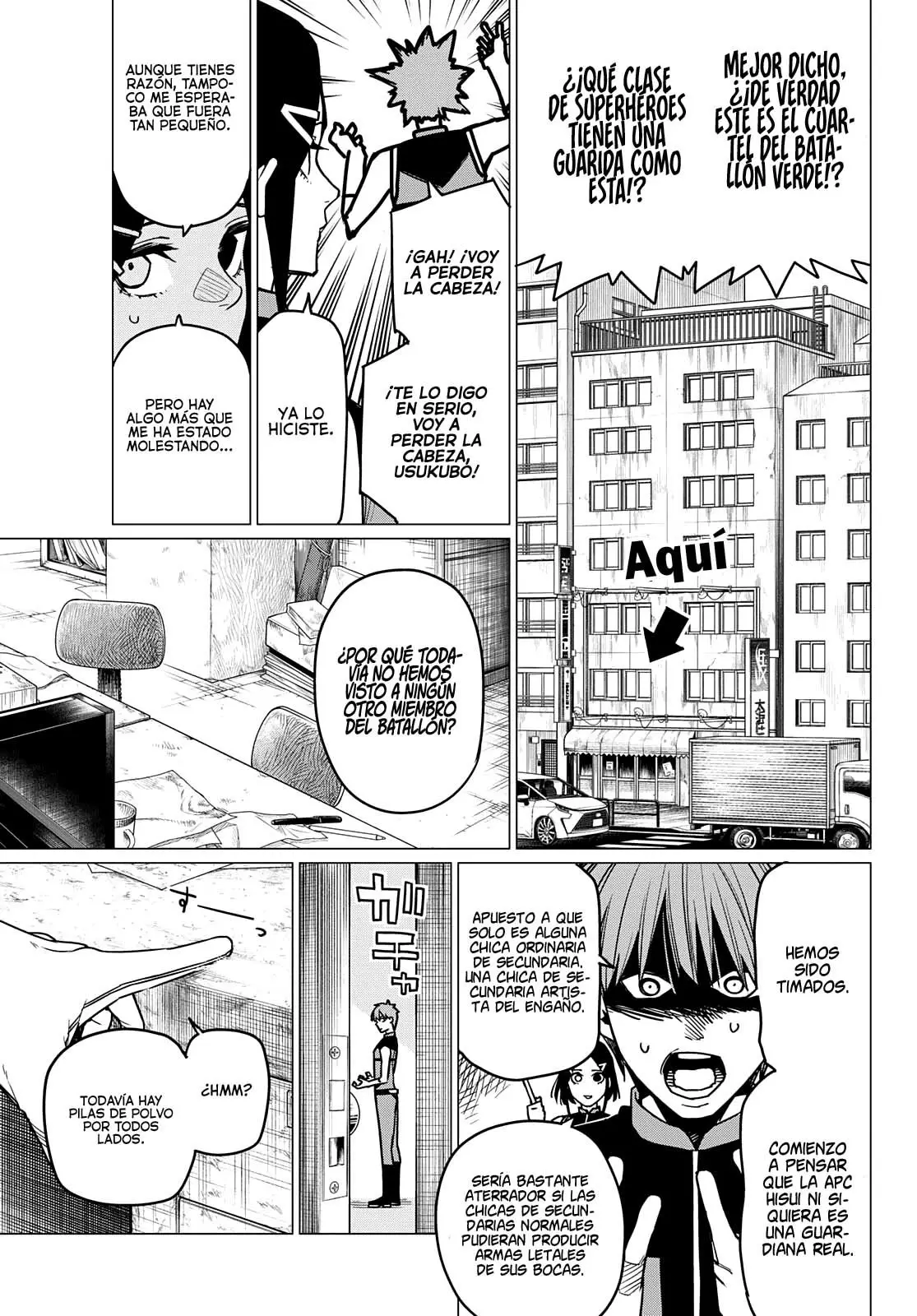Sentai Daishikkaku capítulo 53, página 7