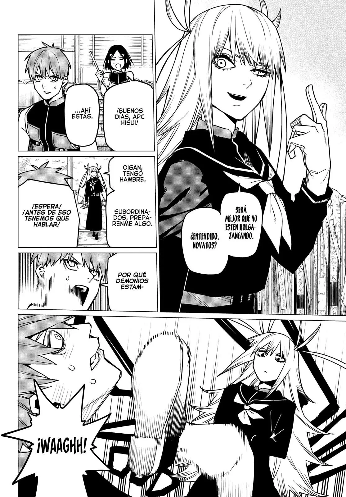 Sentai Daishikkaku capítulo 53, página 8
