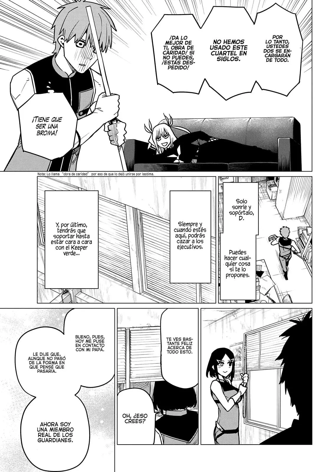 Sentai Daishikkaku capítulo 53, página 11