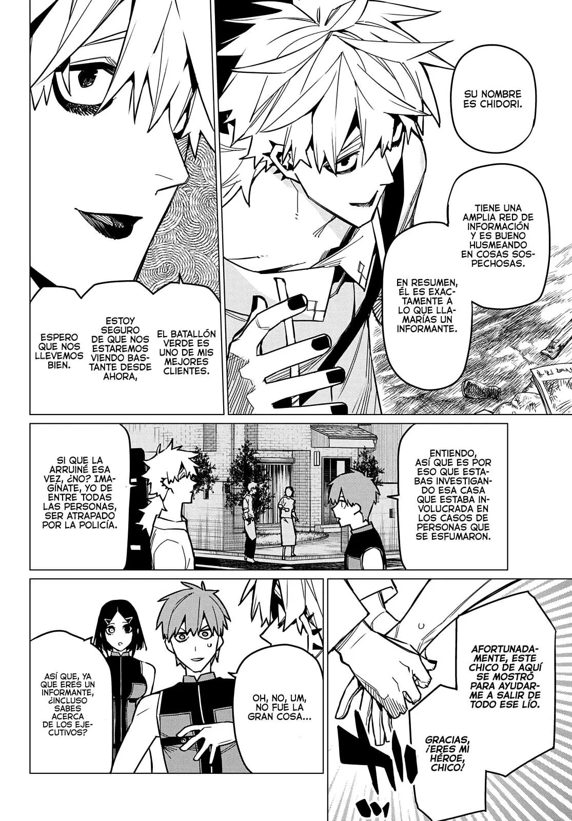 Sentai Daishikkaku capítulo 54, página 8