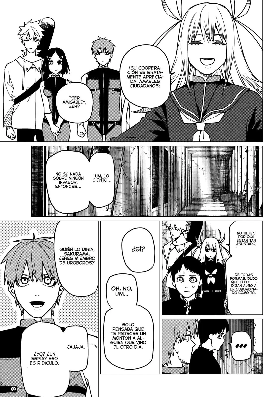 Sentai Daishikkaku capítulo 54, página 15