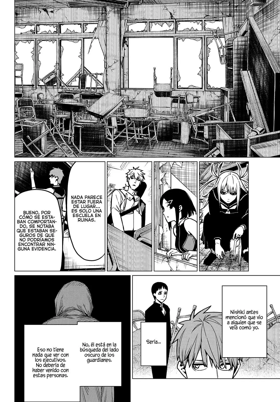 Sentai Daishikkaku capítulo 54, página 16