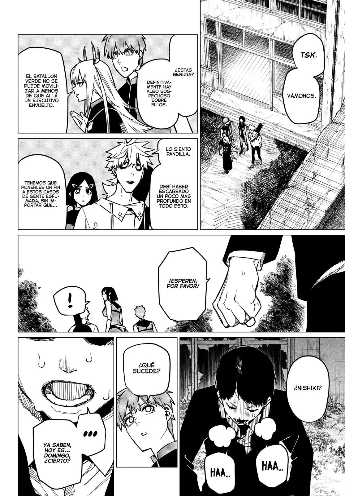 Sentai Daishikkaku capítulo 55, página 4