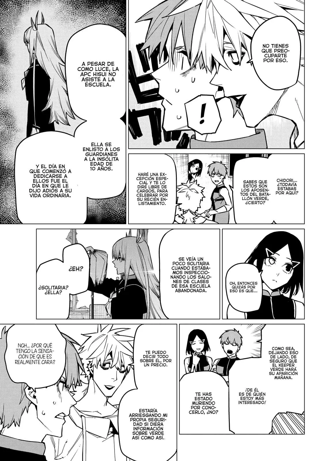 Sentai Daishikkaku capítulo 55, página 7