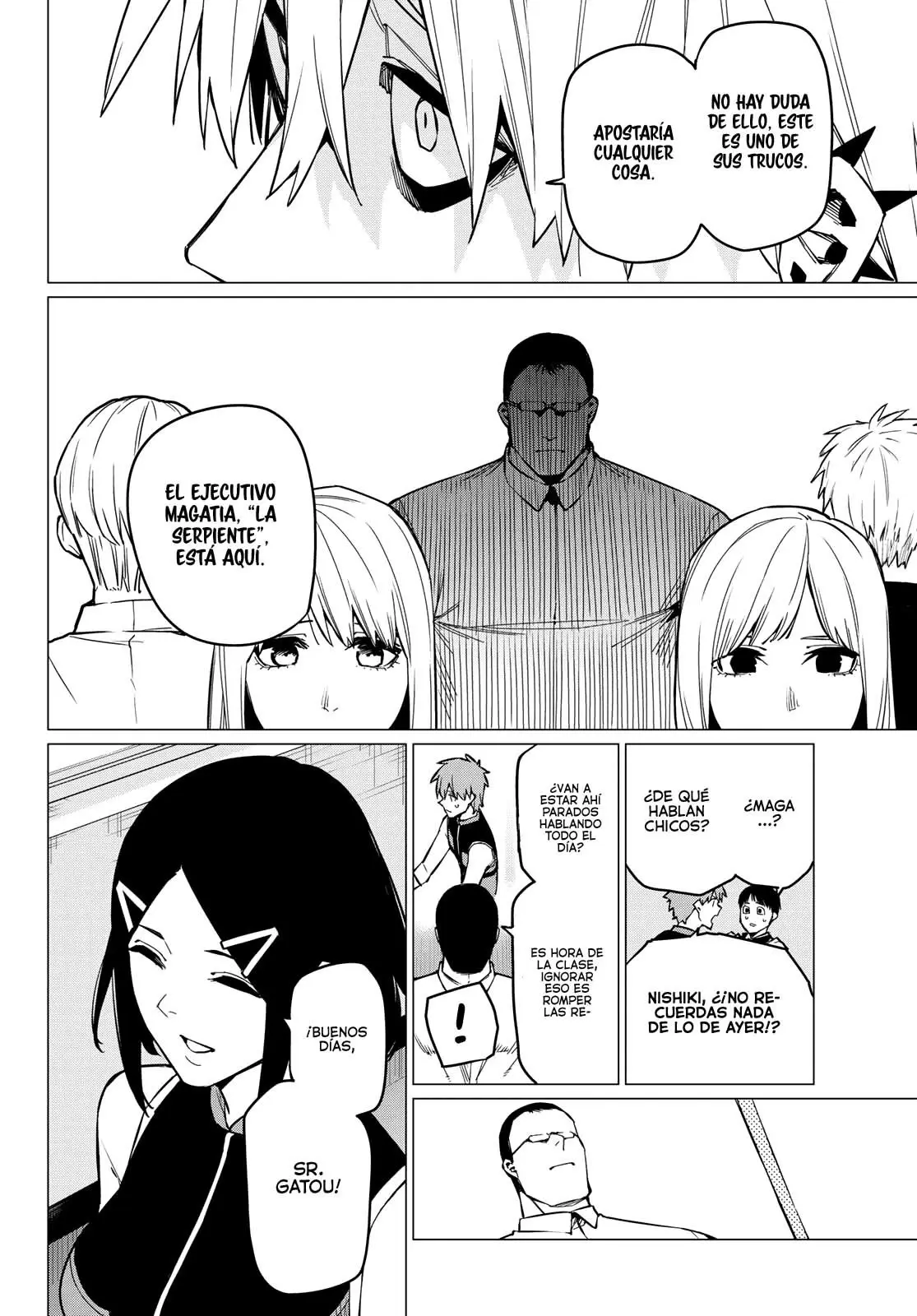 Sentai Daishikkaku capítulo 55, página 18