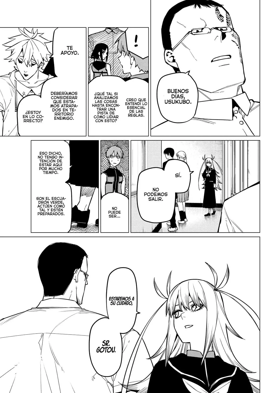 Sentai Daishikkaku capítulo 55, página 19
