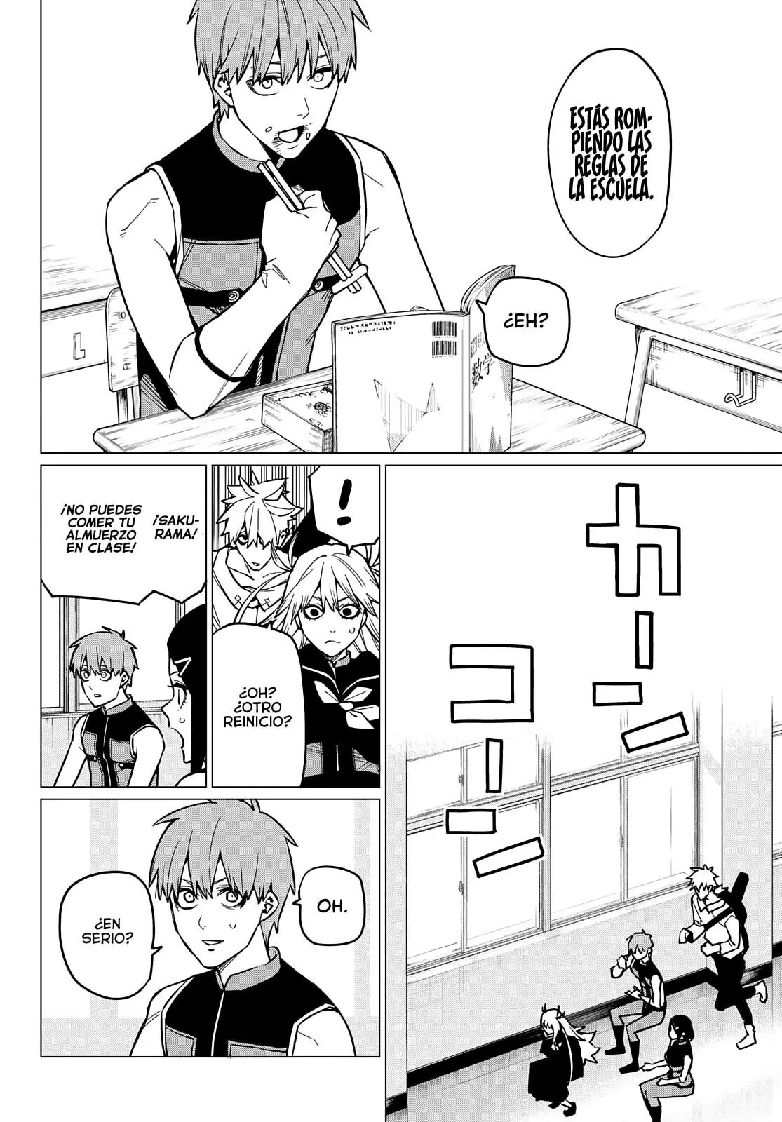 Sentai Daishikkaku capítulo 56, página 4