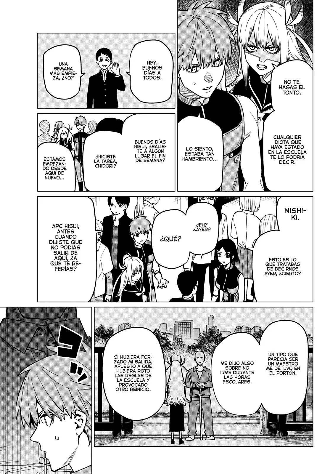 Sentai Daishikkaku capítulo 56, página 5