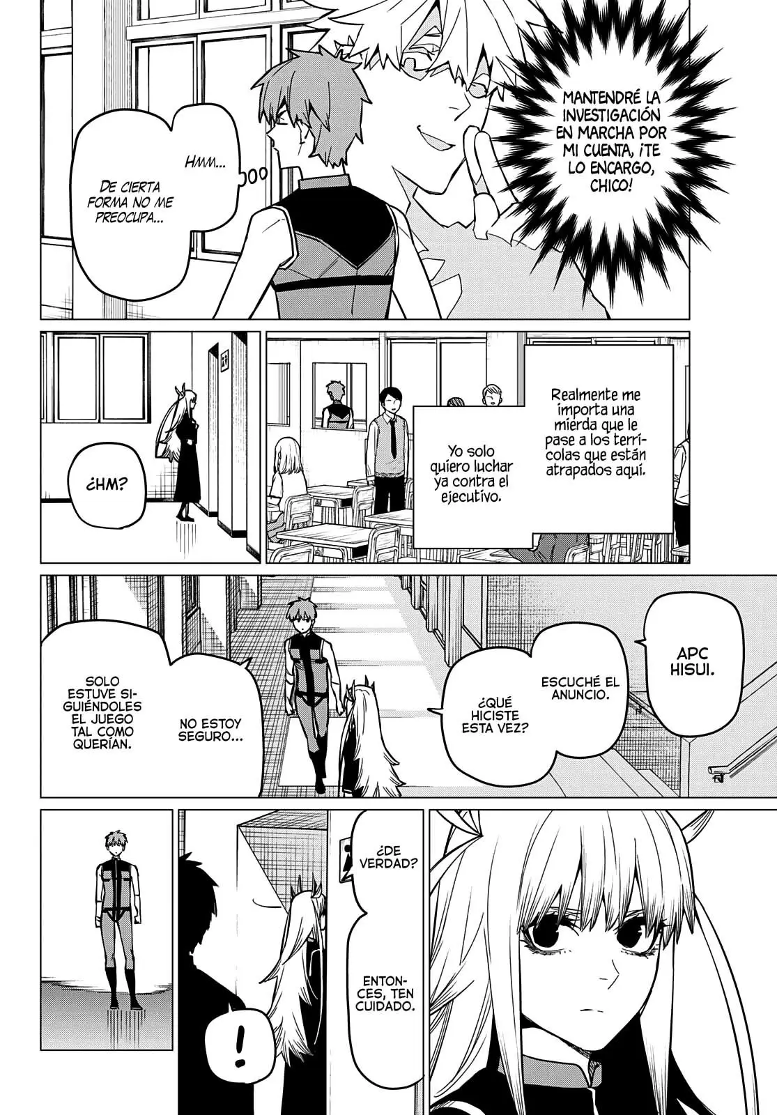 Sentai Daishikkaku capítulo 58, página 17