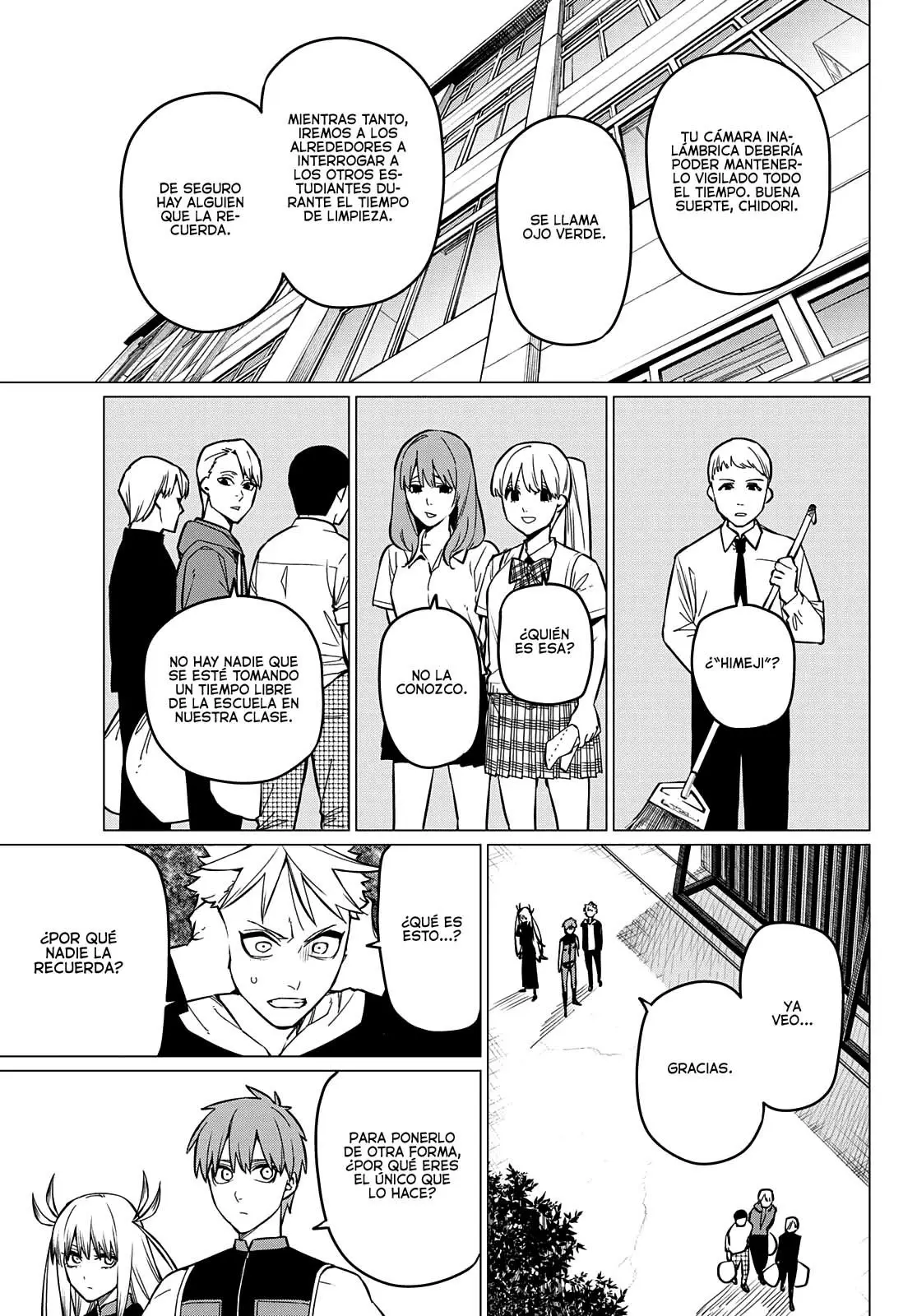 Sentai Daishikkaku capítulo 59, página 8