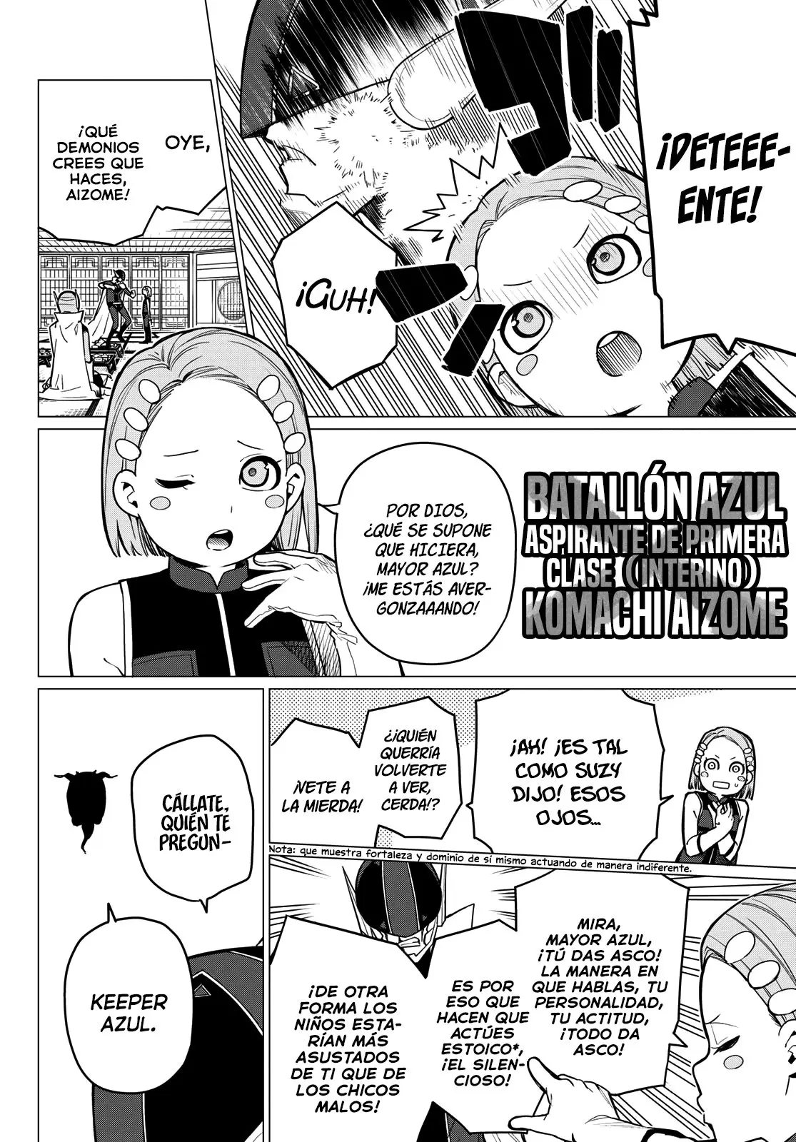 Sentai Daishikkaku capítulo 6, página 8