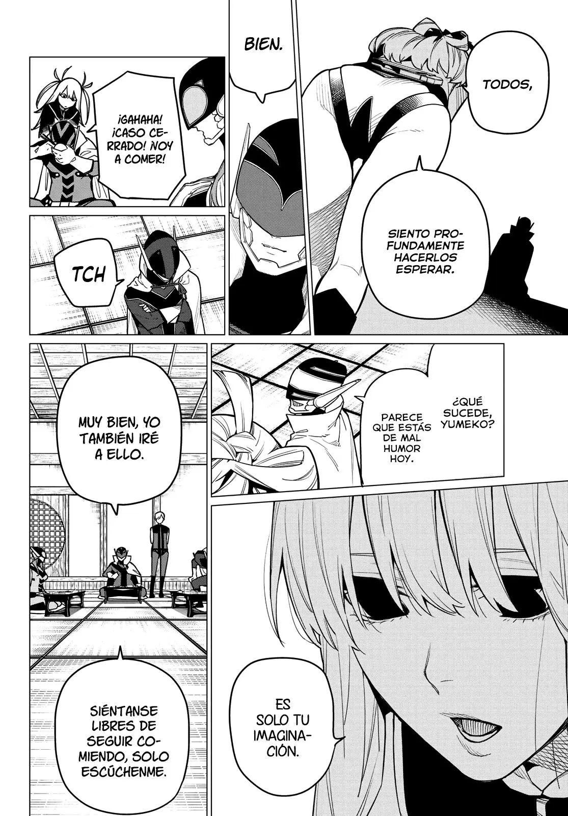 Sentai Daishikkaku capítulo 6, página 10