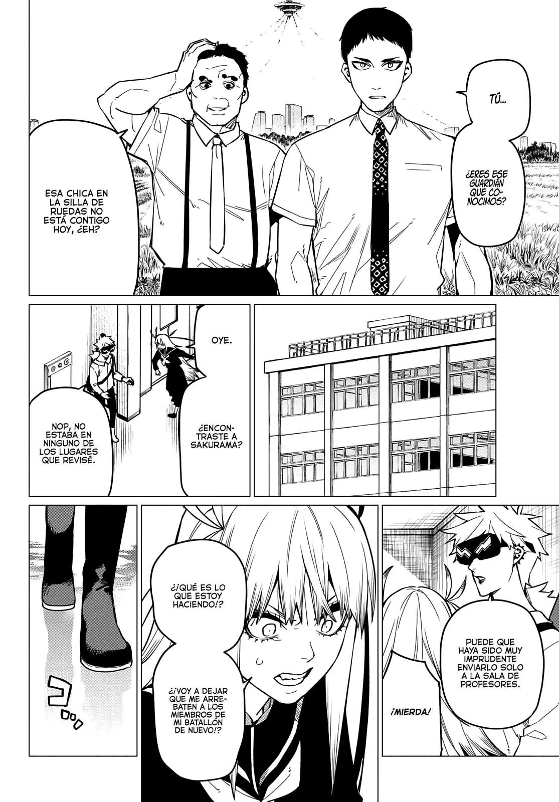 Sentai Daishikkaku capítulo 61, página 3
