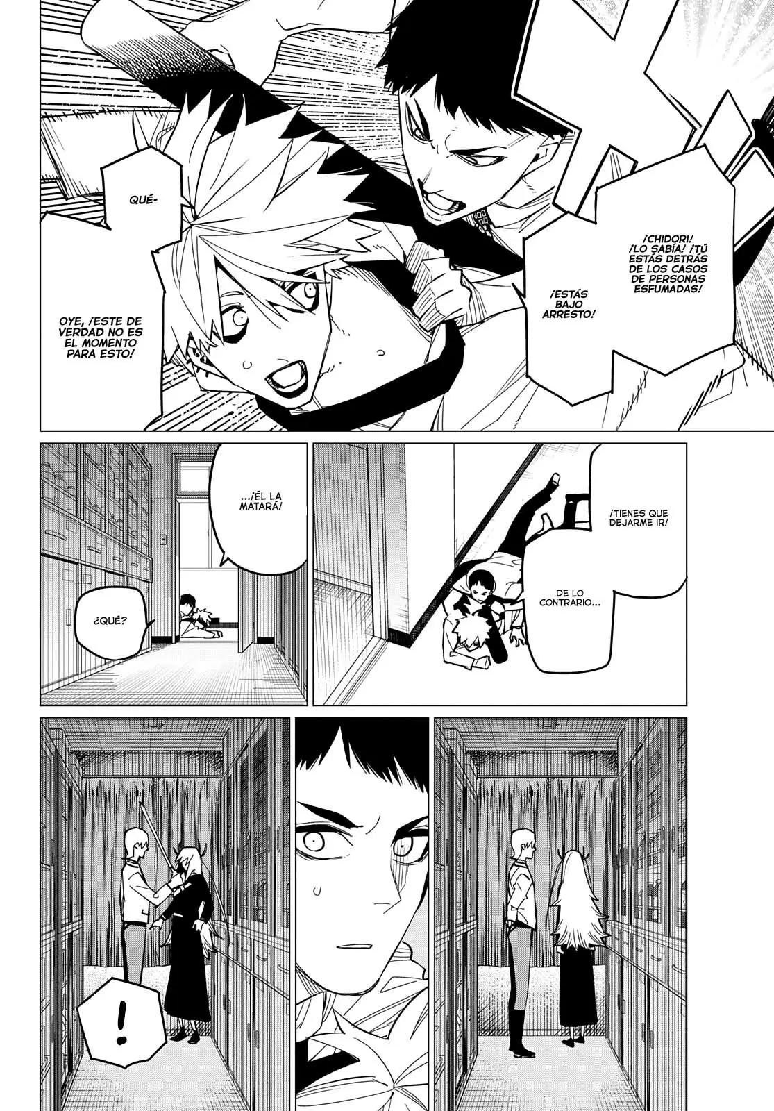 Sentai Daishikkaku capítulo 62, página 3