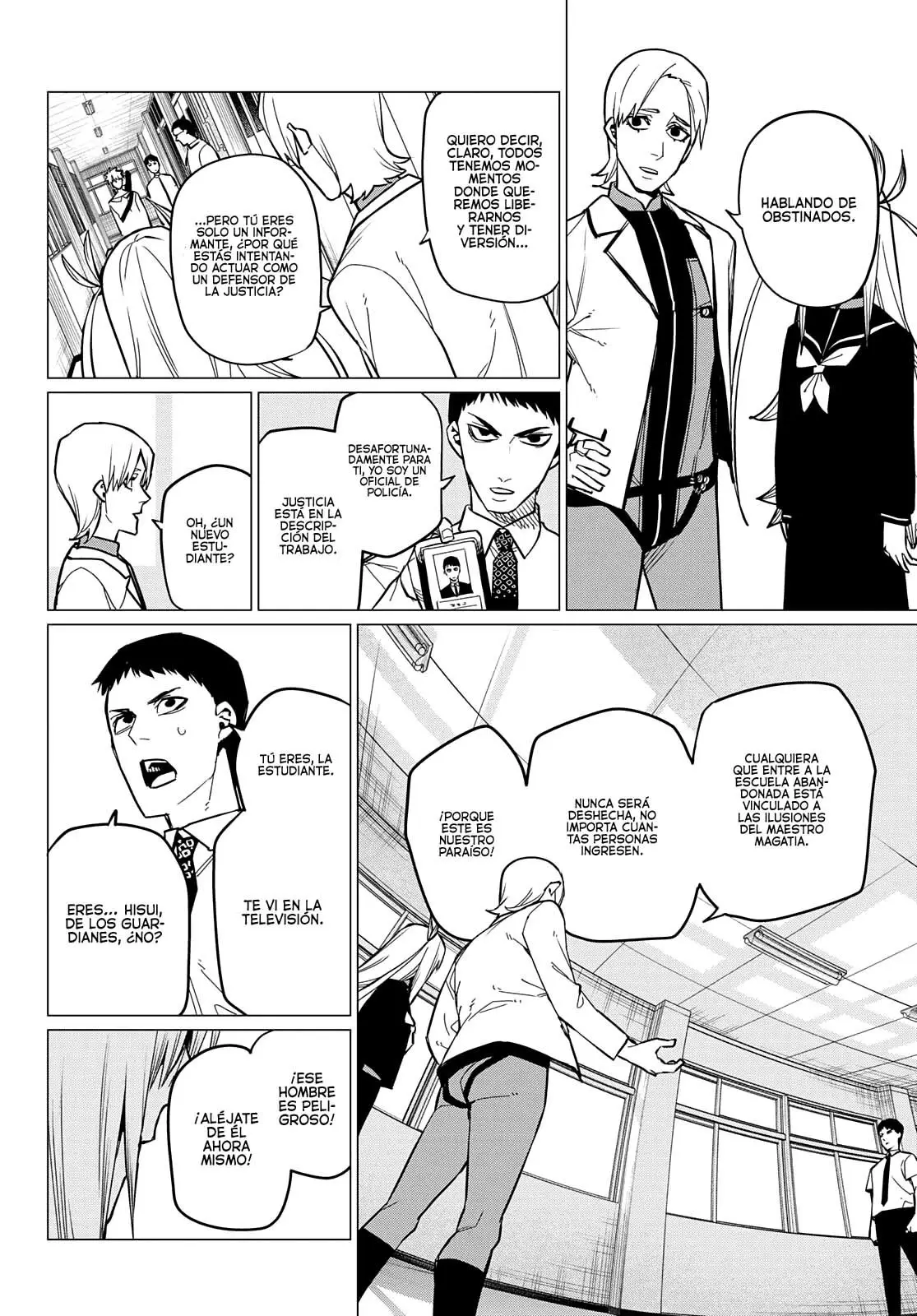 Sentai Daishikkaku capítulo 62, página 9
