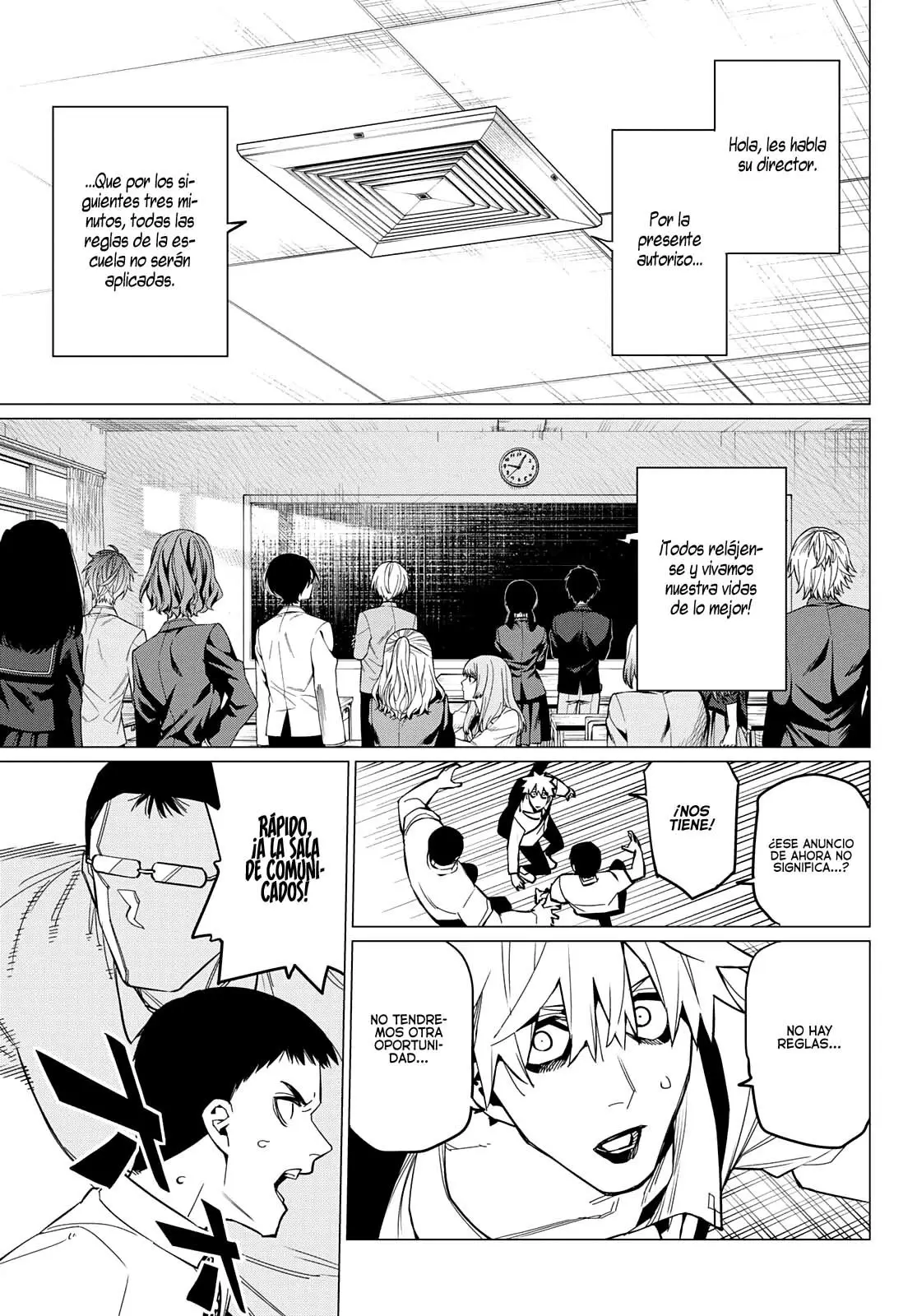 Sentai Daishikkaku capítulo 62, página 14