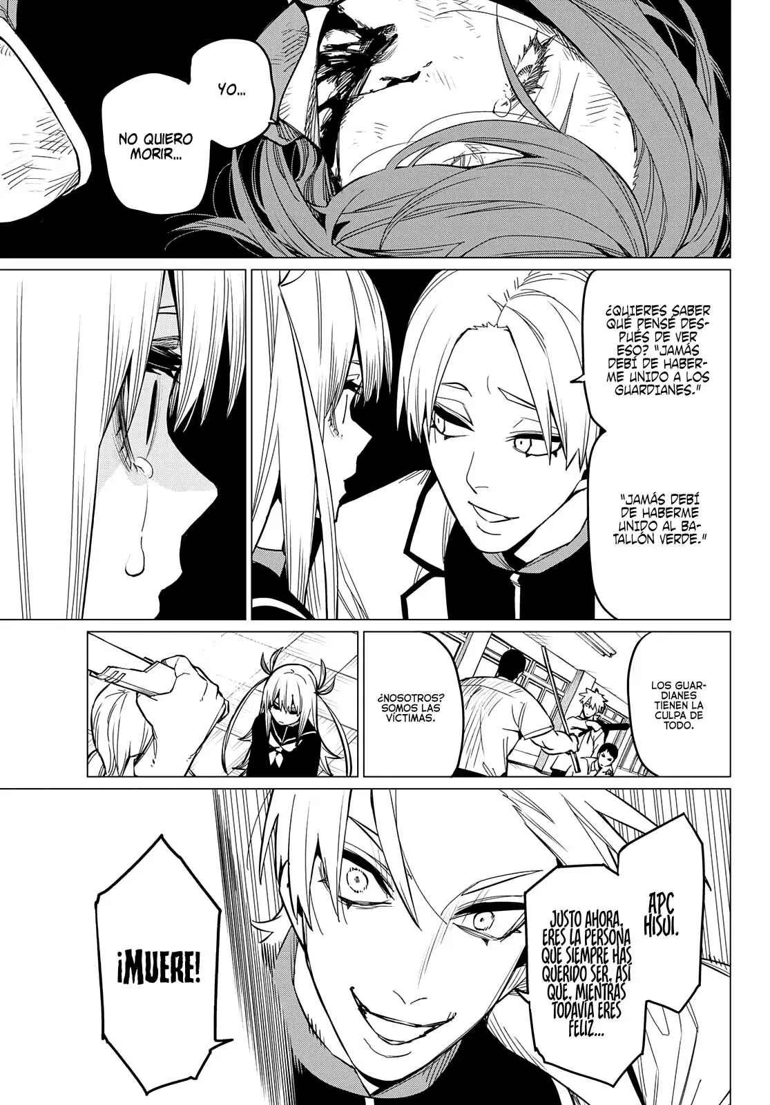 Sentai Daishikkaku capítulo 62, página 18