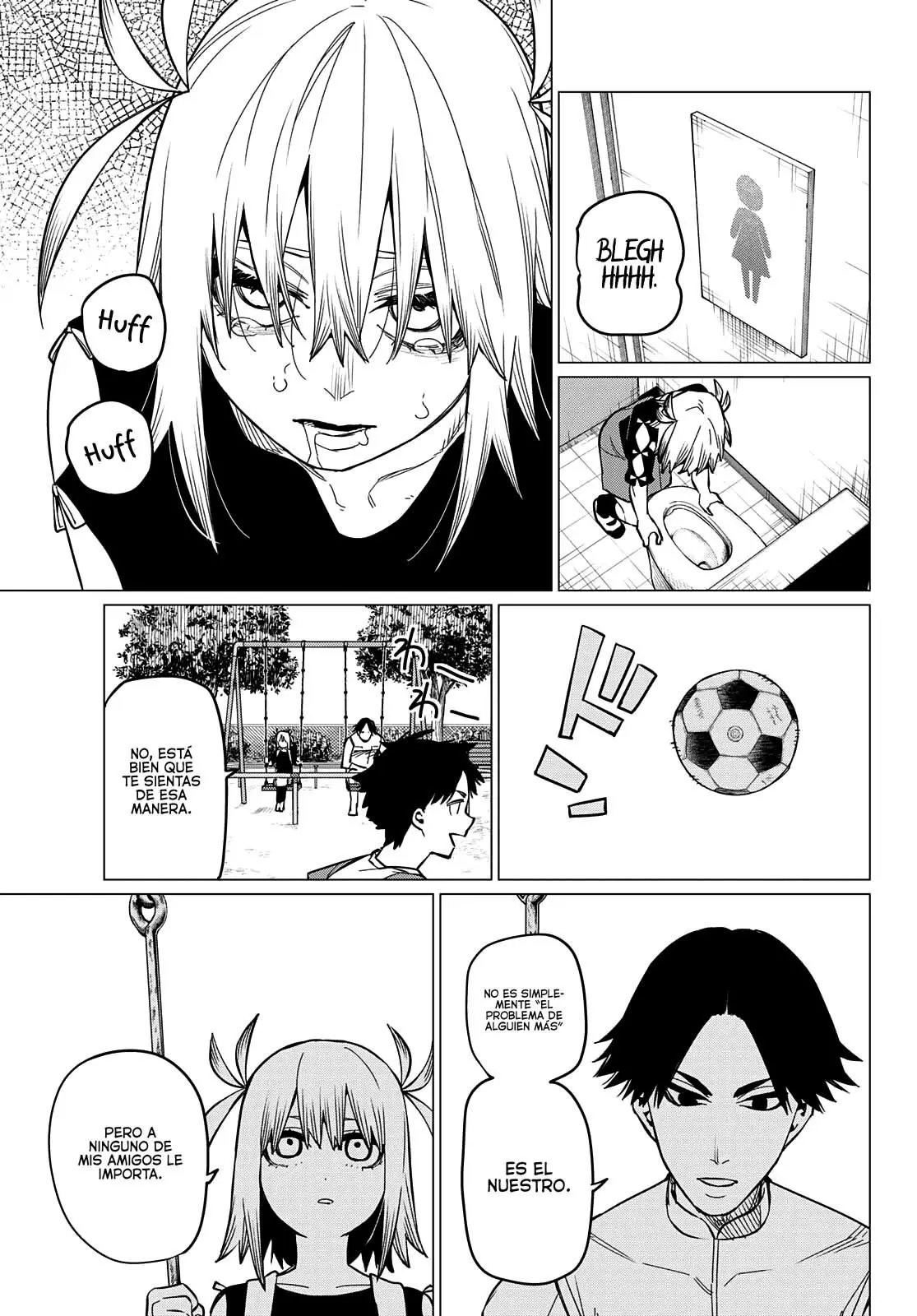 Sentai Daishikkaku capítulo 63, página 8