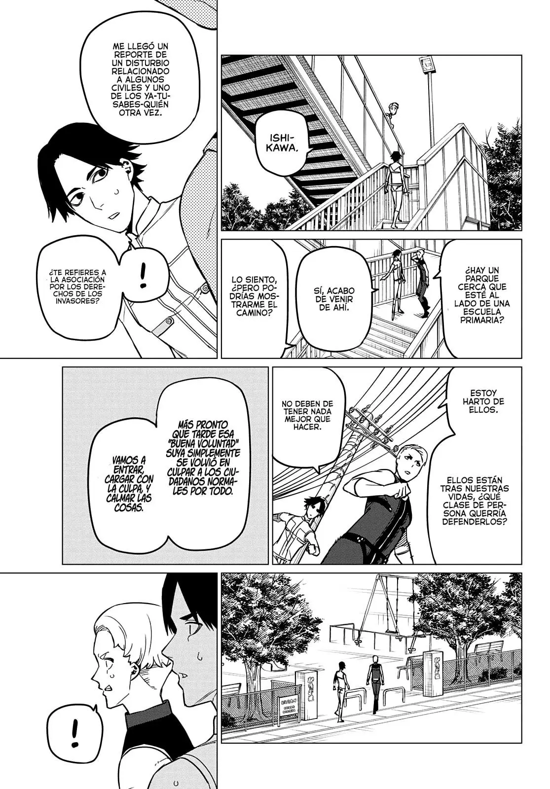 Sentai Daishikkaku capítulo 63, página 12