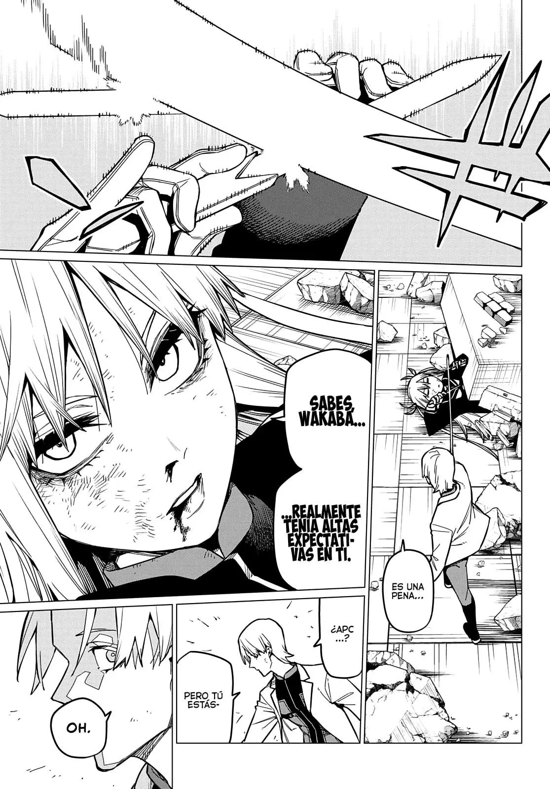 Sentai Daishikkaku capítulo 64, página 16