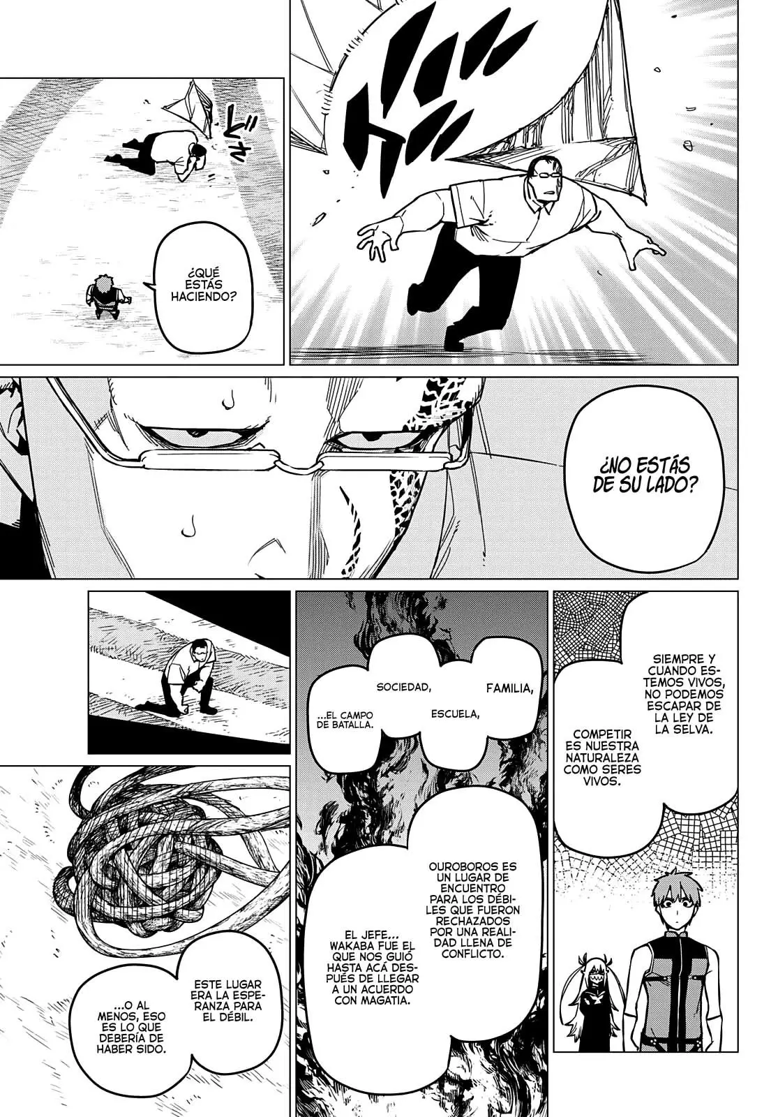 Sentai Daishikkaku capítulo 65, página 16