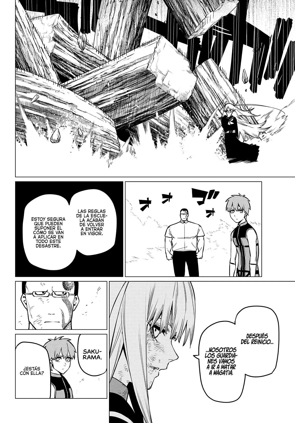 Sentai Daishikkaku capítulo 66, página 16