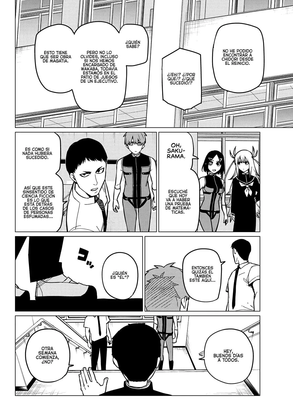 Sentai Daishikkaku capítulo 67, página 3