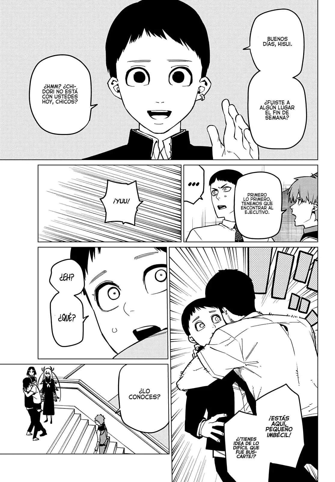 Sentai Daishikkaku capítulo 67, página 4