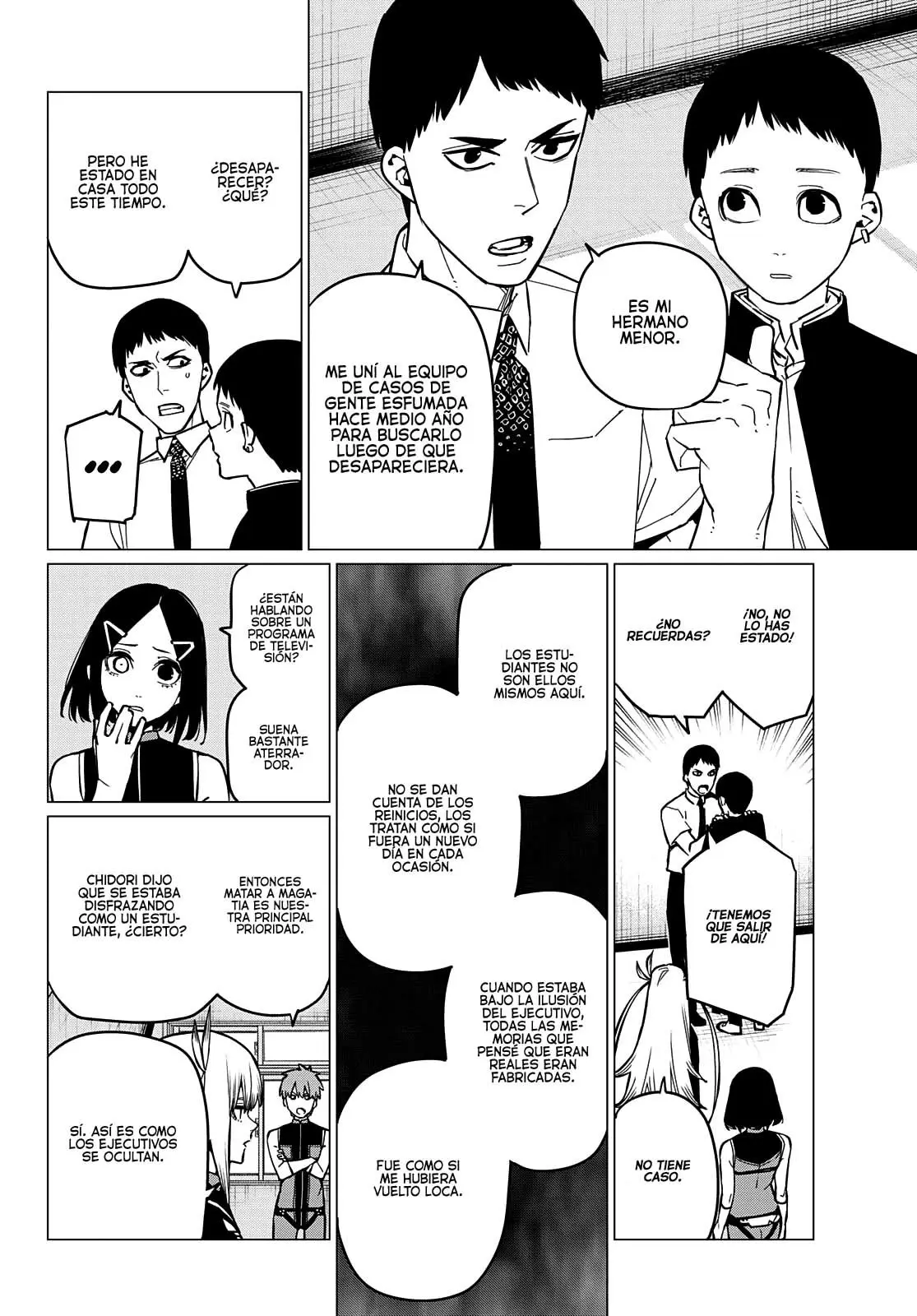 Sentai Daishikkaku capítulo 67, página 5