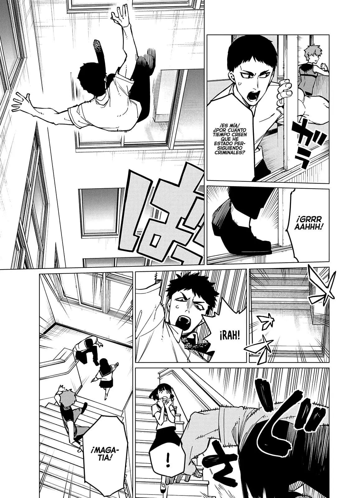 Sentai Daishikkaku capítulo 67, página 8