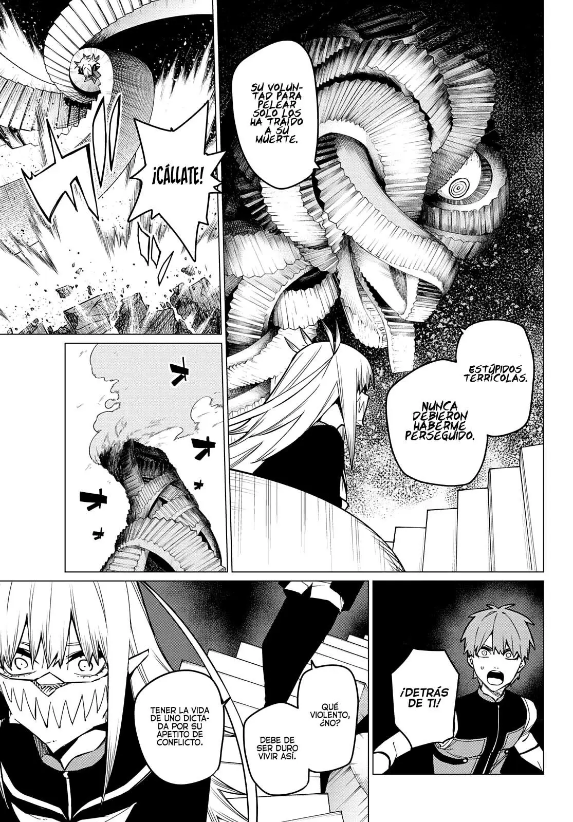 Sentai Daishikkaku capítulo 68, página 8