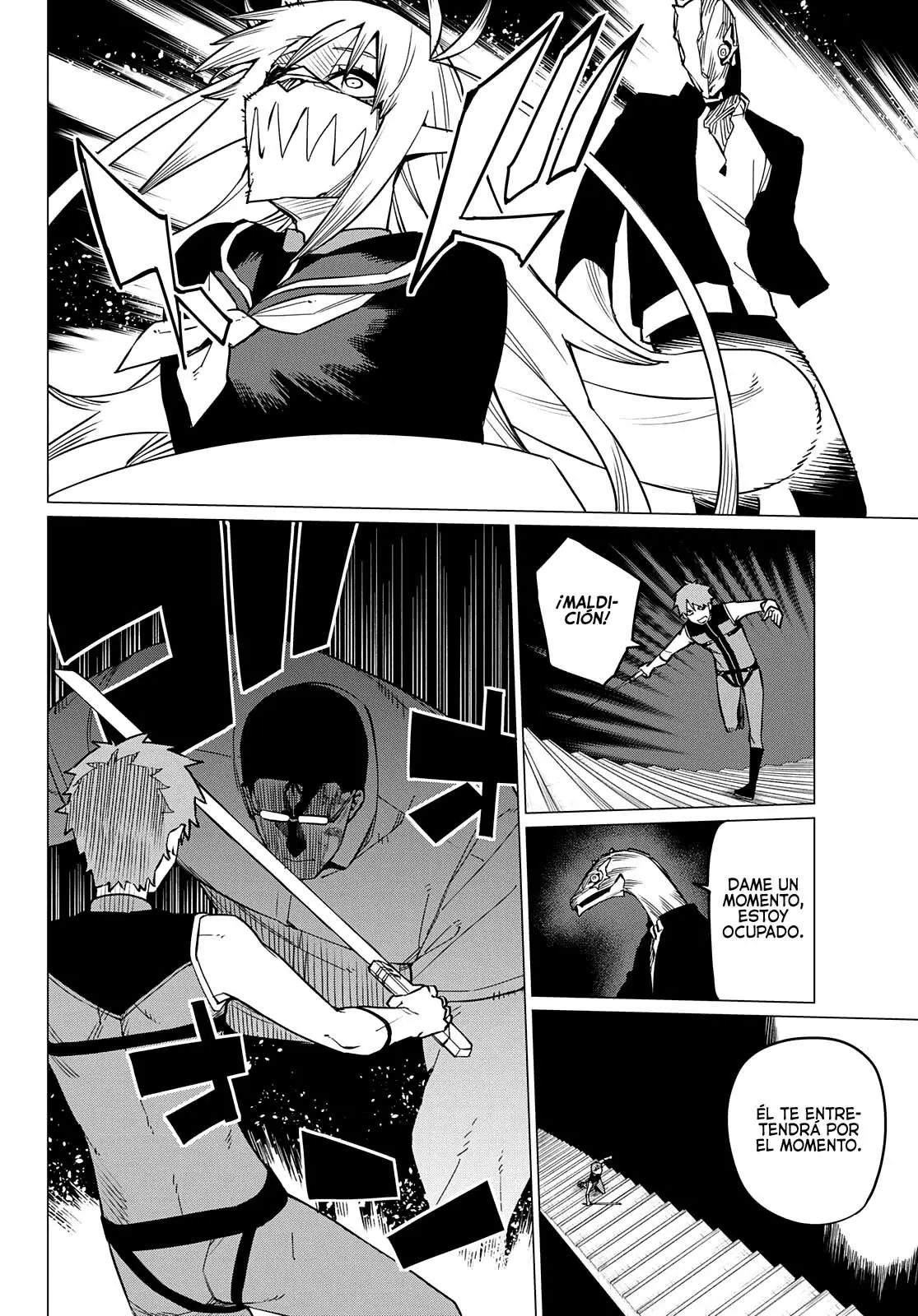 Sentai Daishikkaku capítulo 68, página 9