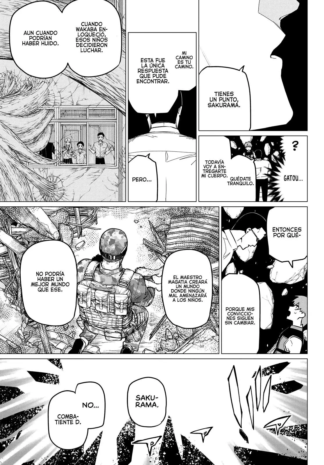 Sentai Daishikkaku capítulo 69, página 15