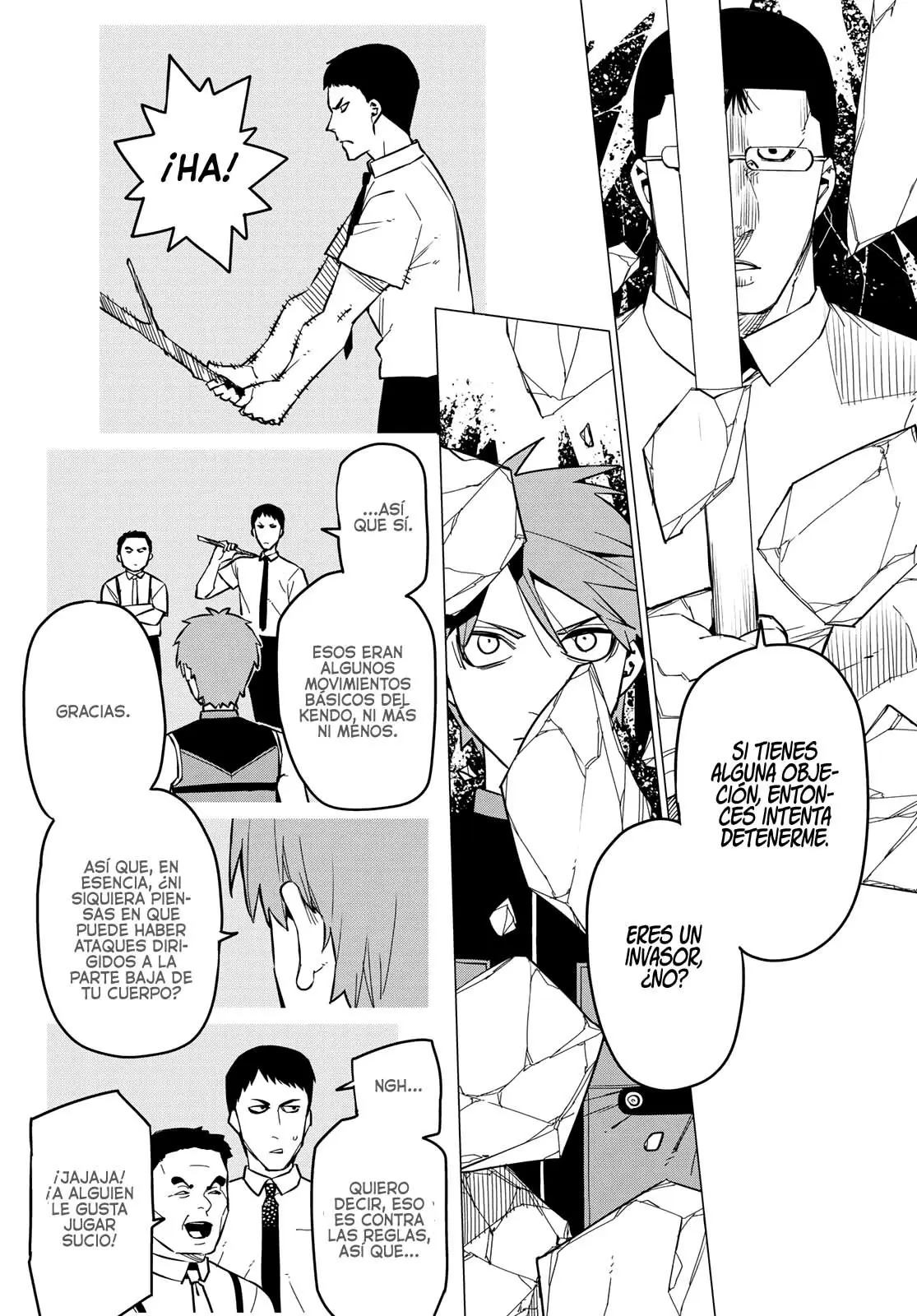 Sentai Daishikkaku capítulo 69, página 16