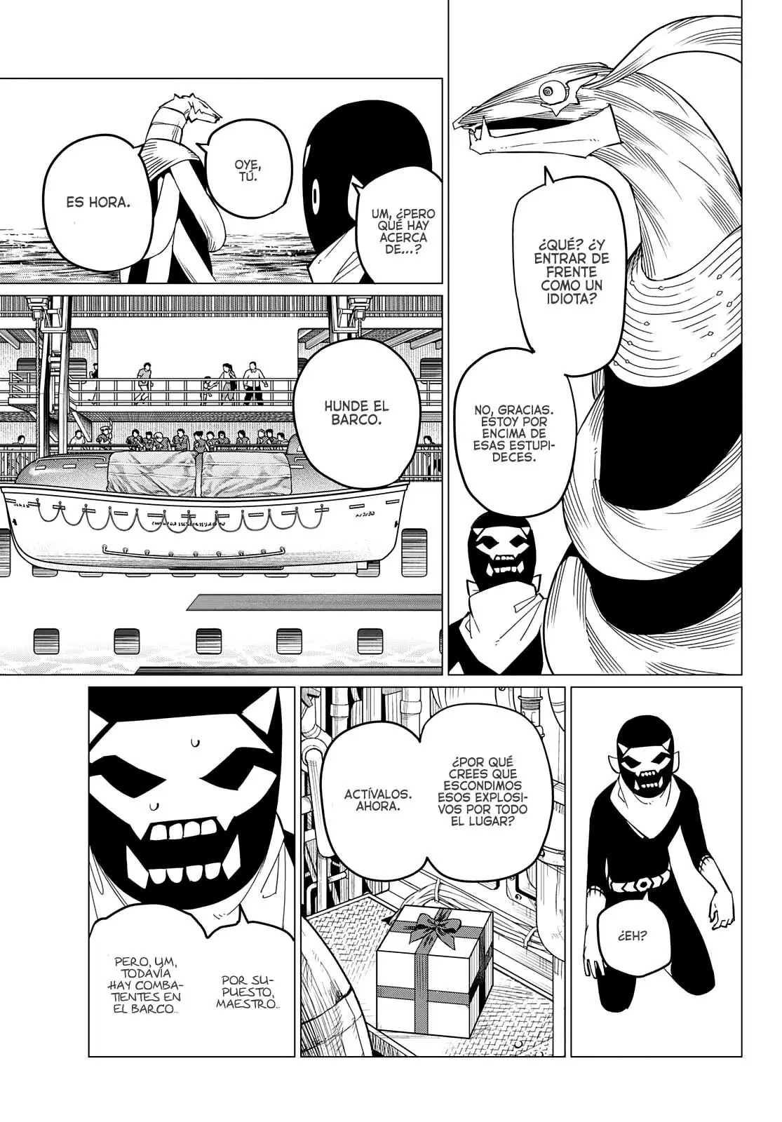 Sentai Daishikkaku capítulo 70, página 4